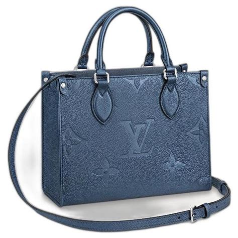 louis vuitton blue leather handbag|Louis Vuitton navy blue.